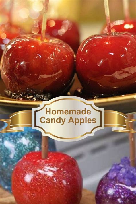 Homemade Candy Apples Easy To Make And So Yummy Taste Better Than The