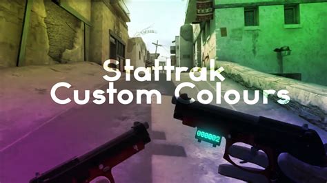 Cs Go Stattrak Custom Colours Youtube