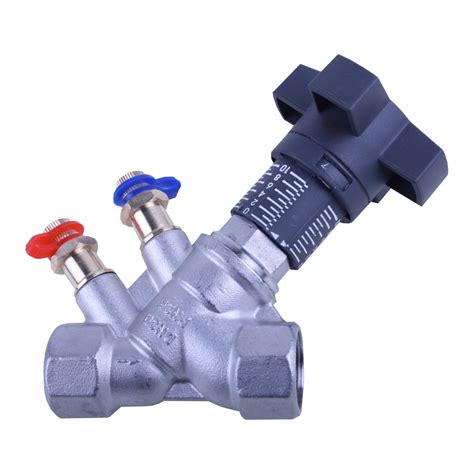 Threaded Double Regulating Valve Guangzhou Tofee Electro Mechanical