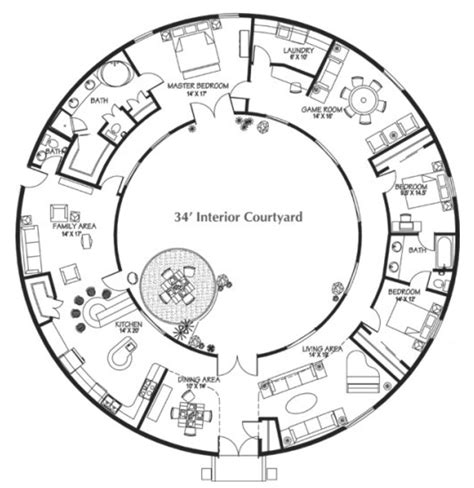 Circular Building Floor Plan Floorplansclick