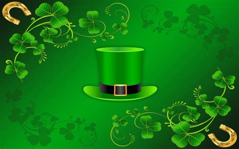 Green is the color used today in celebration of st. HD Backgrounds St Patricks Day Cool 1080p Windows ...