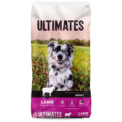 Ultimates Lamb And Rice Dry Dog Food 28 Lb Mighty Pet