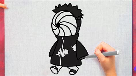 Comment Dessiner Obito Uchiha Facilement Etape Per Etape Youtube