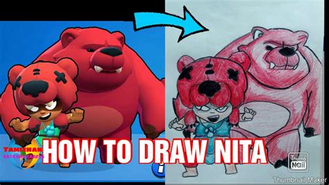 How To Draw Nita Brawl Stars Youtube