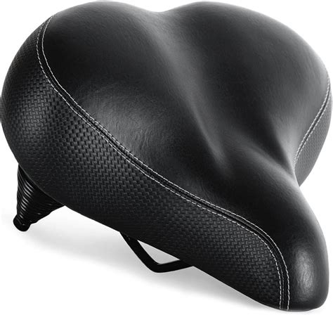 Bikeroo Most Comfortable Bike Seat For Seniors Extra Wide And Padde Cyclingsell