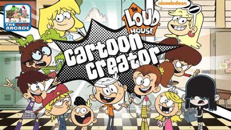 The Loud House Cartoon Creator Create Your Own Cartoon Strip Nickelodeon Games Youtube