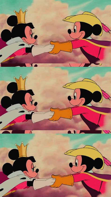 Mickey Mouse Minnie The Three Musketeers Match Disney Art Cartoon