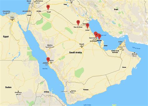 Al Khobar Saudi Arabia Map Ardisj Michelle