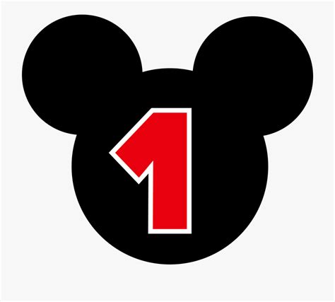 Mickey Mouse Number 1 Clipart 10 Free Cliparts Download Images On