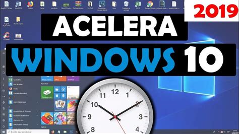 Como Acelerar Tu Pc Con Windows 10 Al Máximo Configuración 2019