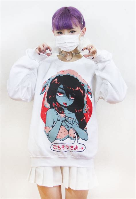 Wolfgirl Sweater Omocat Quiero Fashion Japanese Outfits Sweaters