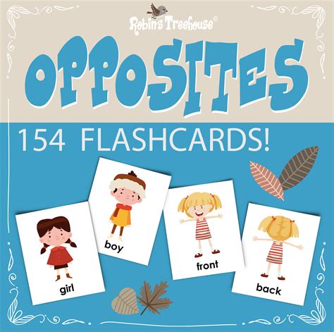 Opposites Flashcards | Flashcards, Sight words kindergarten, Opposites