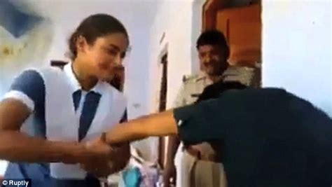 Indian Schoolgirl From Pilibhit Beats Man Accused Of Stalking Her As
