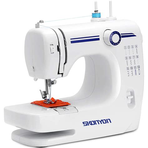 Skonyon Mini Sewing Machine Portable Automatic Sewing Machines With 12