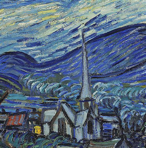 The Starry Night Painting By Vincent Van Gogh Fine Art America