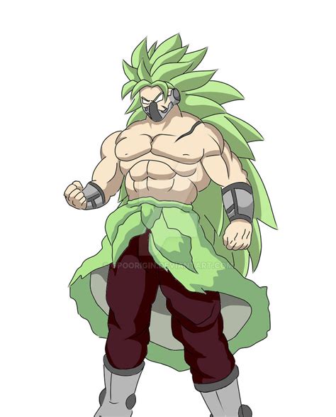 Fusion Of Broly And Kanba By Gpoorigin On Deviantart