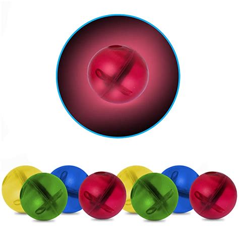 Buy Picassotiles Motion Activated Marbles 8pc Led Light Up Glow In The