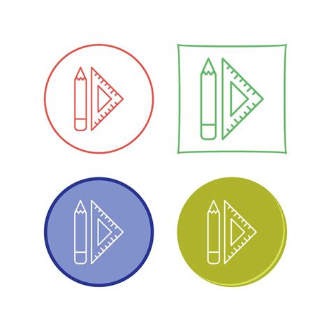 Set Square Vector Icon 25157613 Vector Art At Vecteezy