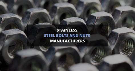 Stainless Steel Nuts And Bolt Manufacturer Halifax Rack And Screw