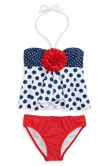 Love U Lots Polka Dot Two Piece Swimsuit Little Girls Nordstrom