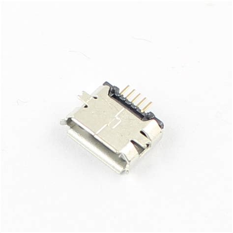 Pcs Micro USB B Type Female Pin SMT Long Pin Socket Connector EBay