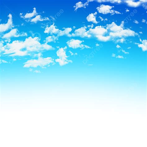 Blue Sky Clouds White Transparent Sky Blue White Clouds Nature Sky