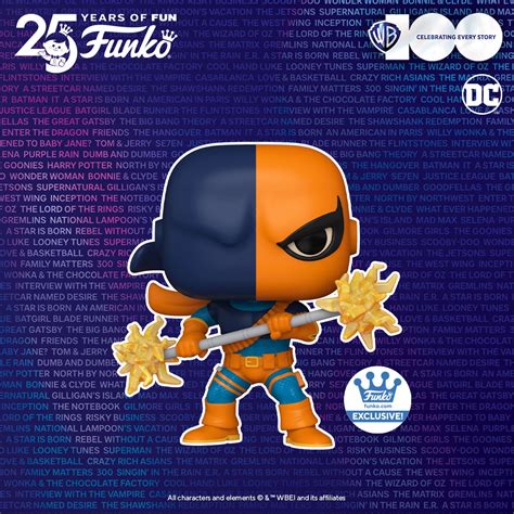 2023 New Wb 100 Deathstroke With Bo Staff Funko Pop Exclusive