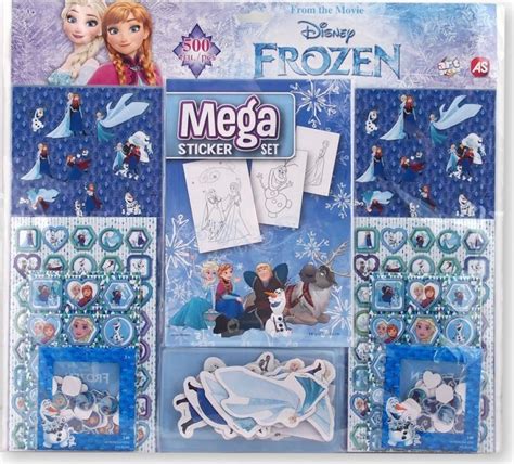 As Company Aυτοκόλλητα Disney Frozen Mega για Παιδιά 3 Ετών 1090 08082