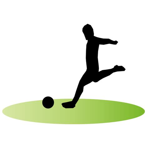 スポーツ サッカー 開始キック | 無料イラスト素材｜素材ラボ
