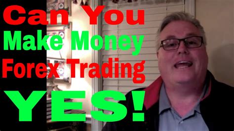 How to make money from forex. CAN YOU MAKE MONEY FOREX TRADING - YES! - YouTube