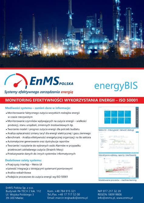 Energybis Enms Polska Sp Z Oo Audyt Energetyczny