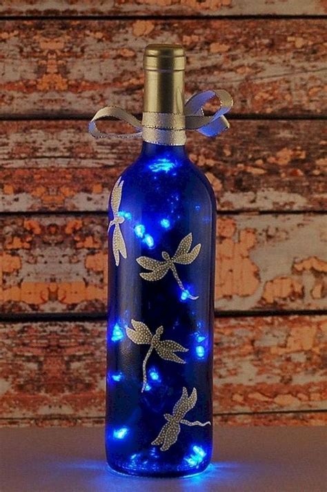 30 Creative Ways To Recycle Your Wine Bottles Into Diy Christmas Lamps