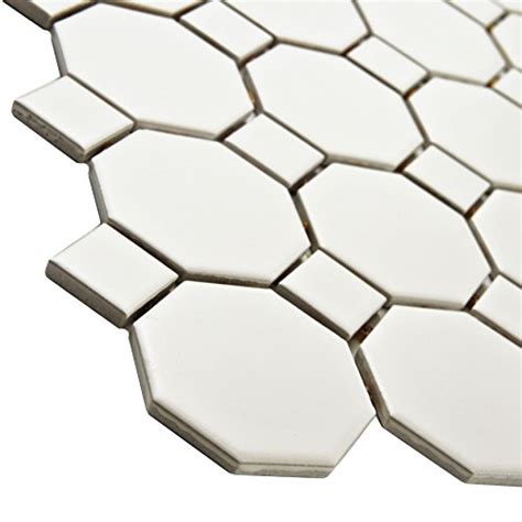 Somertile Fxlmowwt Retro Octagon Porcelain Floor And Wall Tile 115 X