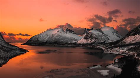 2560x1440 Surreal Mountain Landscape Lake 4k 1440p Resolution Wallpaper