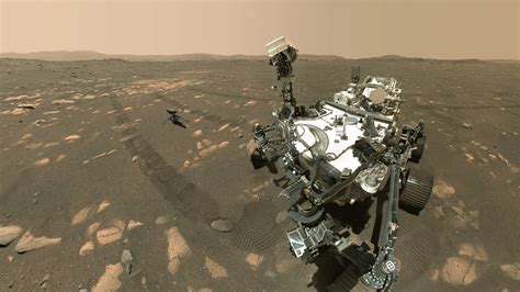Perseverances Selfie With Ingenuity Nasa Mars Exploration Nasa Mars Mars Rover Mars