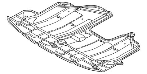 29110 1w500 Under Cover 2016 2017 Kia Rio Kiaparts Store