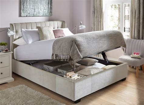 fabric upholstered ottoman bed frame ottoman