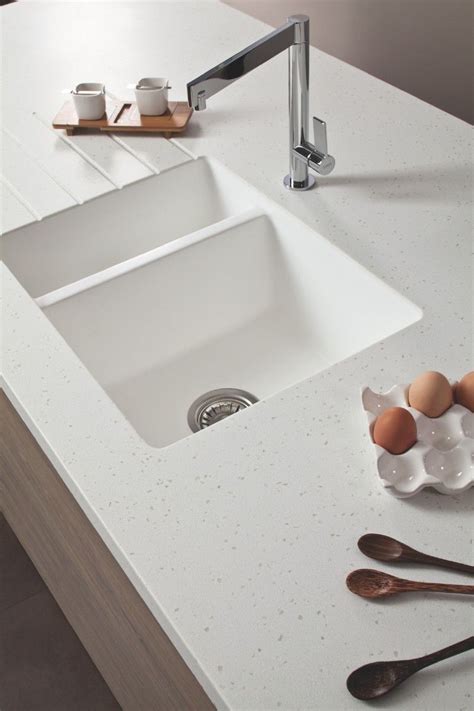 Buyers have a vast choice of materials and varieties to select from to create the most artistic and functional sanitary systems. kitchen seamless benchtop moulded sink | ... solid surface ...
