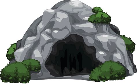 Mountain Cave Clipart