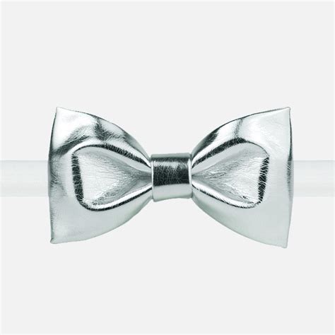 Silver Bowtie Bow Ties For Men Bow Selectie