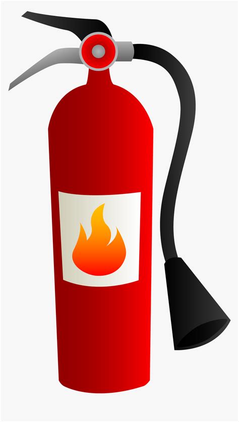 Fire Safety Clipart Free Clip Art Fire Extinguisher Hd Png Download Kindpng