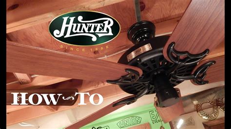 It worthy since its high efficiency mingles amply air in the entire room, with low clearance accessories. How To Install A Ceiling Fan | Hunter Original - YouTube