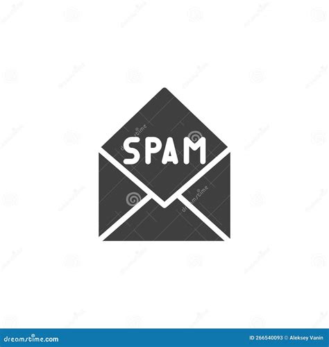 Spam Message Vector Icon Stock Illustration Illustration Of Pictogram
