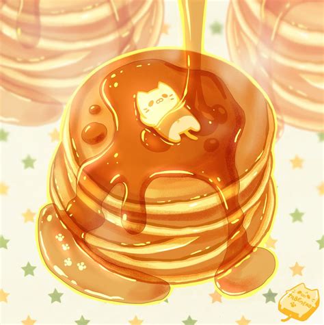 A Morning Breakfast Chill With Some Pancakes Cute Food Art Food