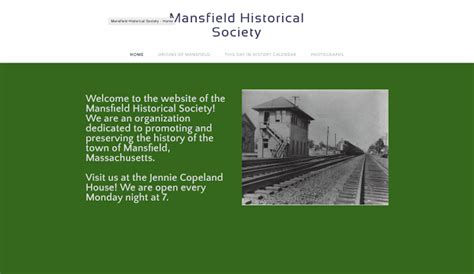 Project Importance Of Local History Mansfield