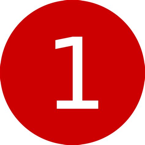 Number One Symbol · Free Vector Graphic On Pixabay