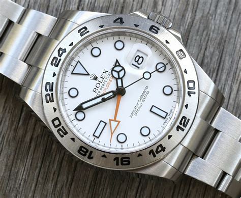 Rolex Explorer Ii 216570 Polar White Dial 2015 — Watch Vault