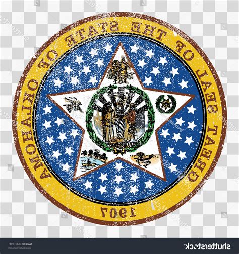 Oklahoma State Seal Vector At Collection Of Oklahoma