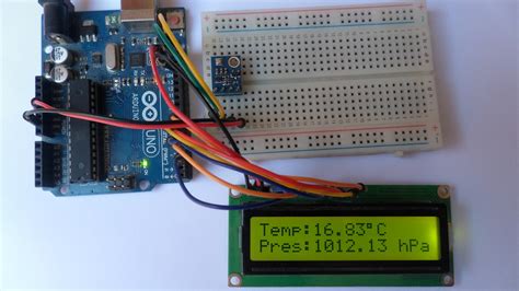 Interfacing Bmp Pressure Sensor Module With Arduino Arduino Vrogue