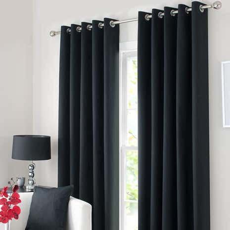 Grey curtains bedroom blue curtains living room curtains for grey walls grey walls living room green curtains grey room home living shop for grey bedroom curtains at bed bath & beyond. Black Solar Blackout Eyelet Curtain Collection | Dunelm